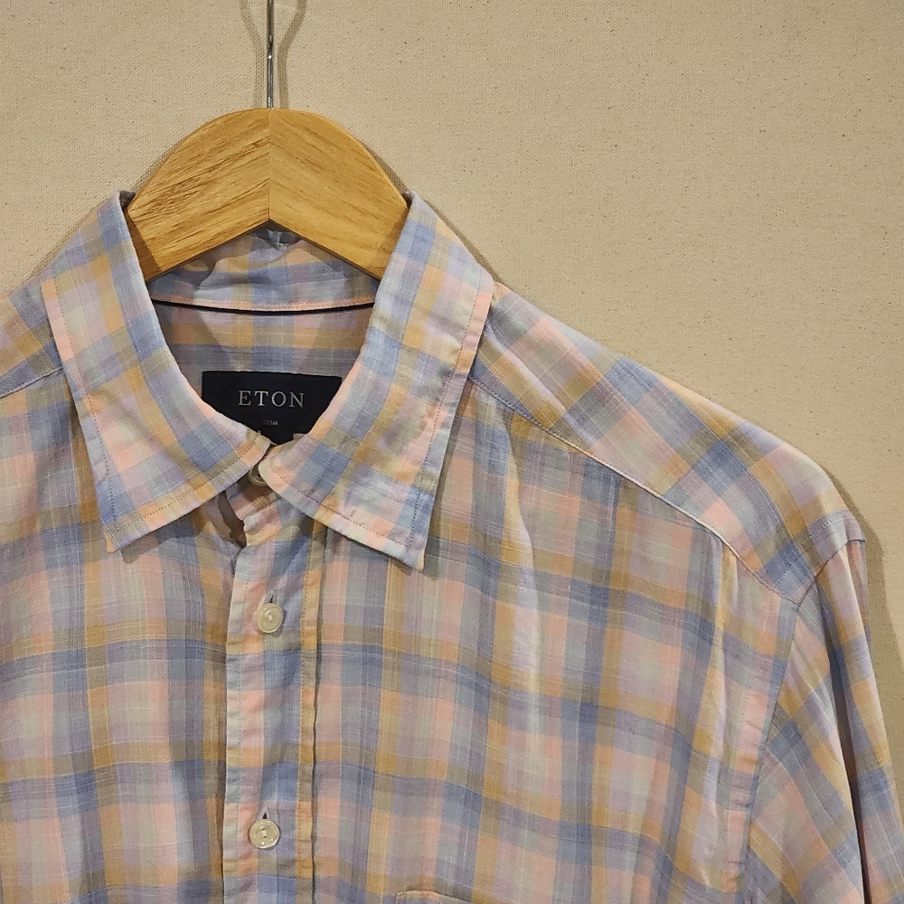 Eton Slim Fit Button Down L